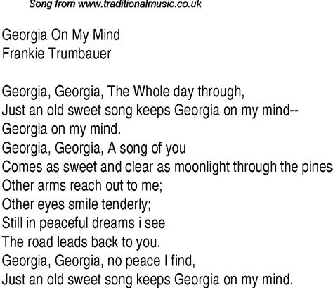 georgia lyrics